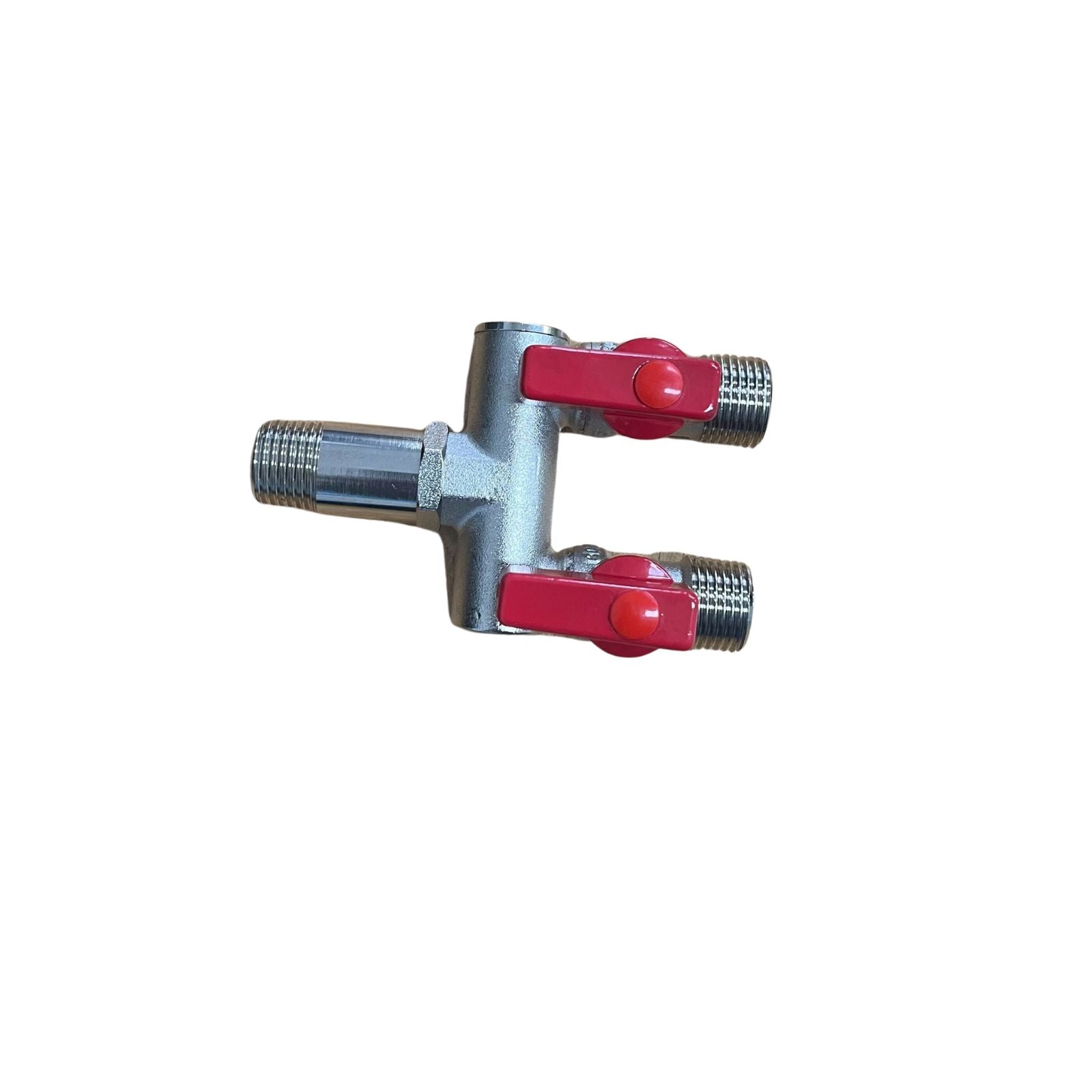 Manifold Two Way Brass Diverter 1/2" Male