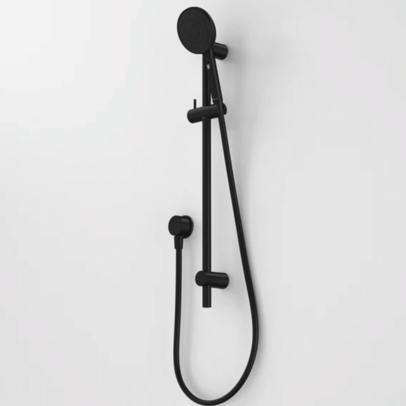 Shower Rail Round - Matte Black