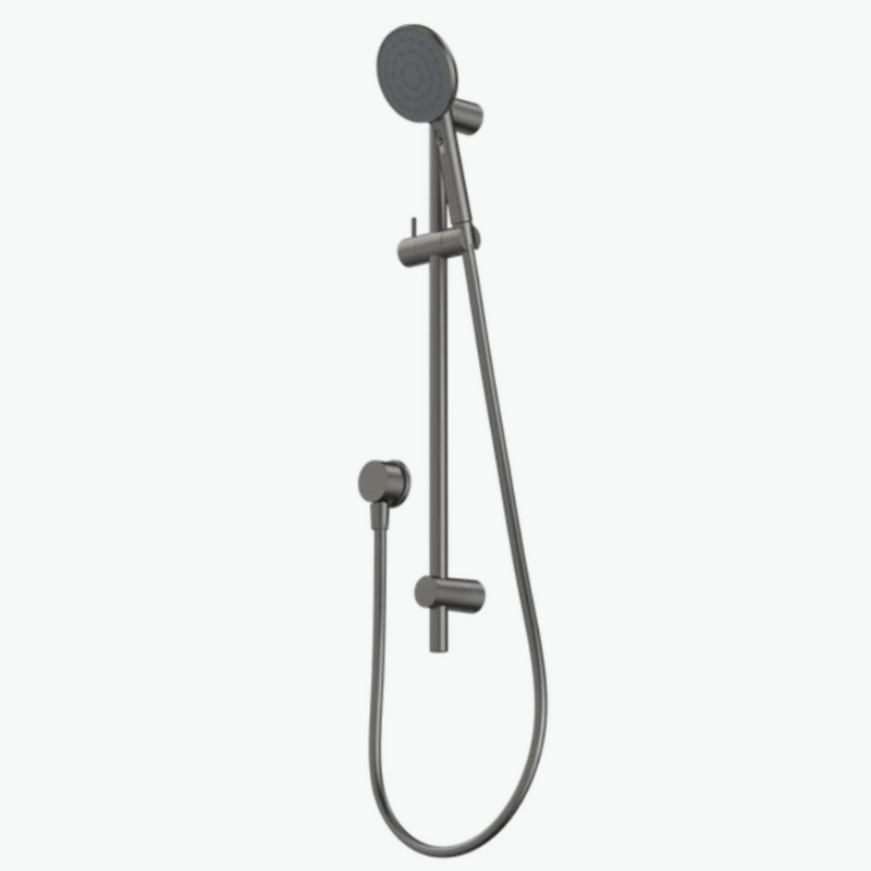 Shower Rail Round - Gunmetal Grey