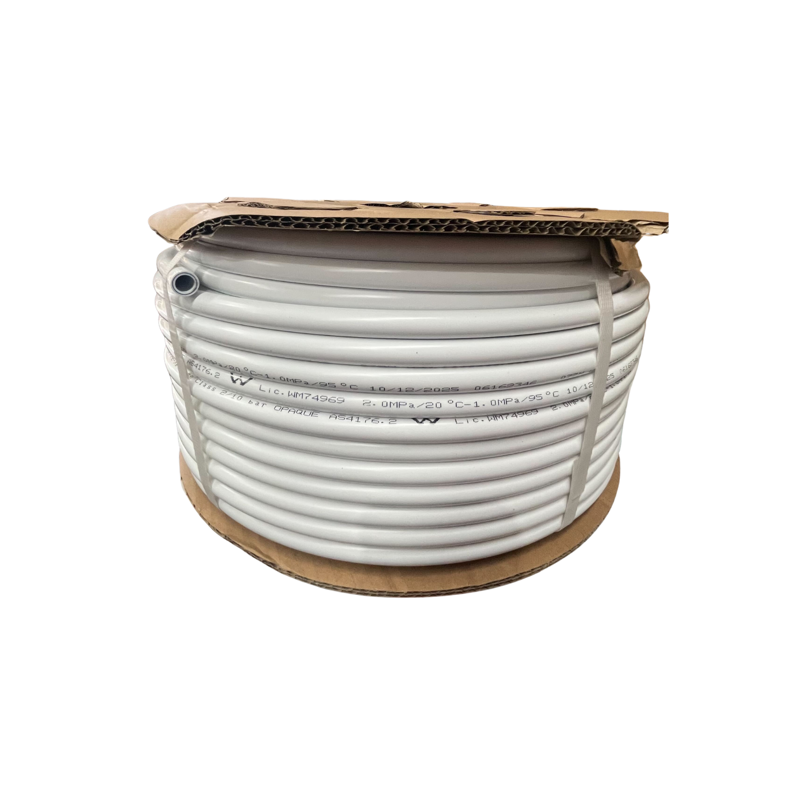 Plenty River 12mm BPEX WaterMark Pipe – White