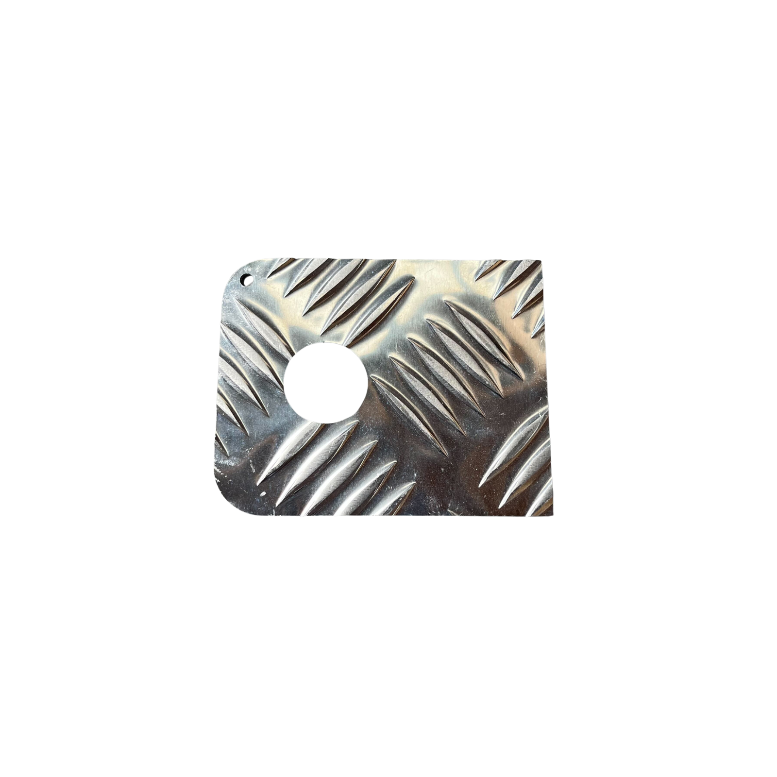 Chrome Gas Bayonet Plate with screw