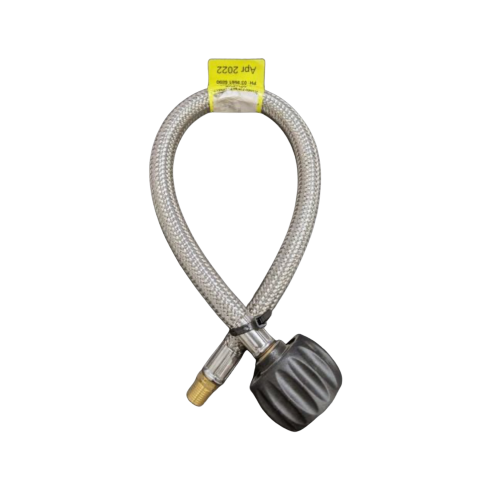450mm Gas Regulator Flexi Hose – Caravan & RV LPG Hose | 5/16" Inverted Flare, AGA Approved