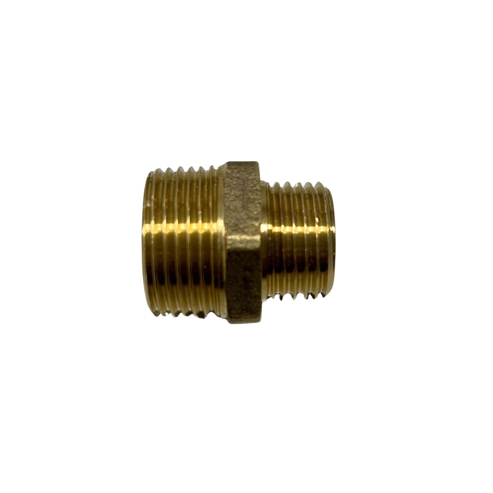 3/4" x 1/2" Brass Hex Union Joiner
