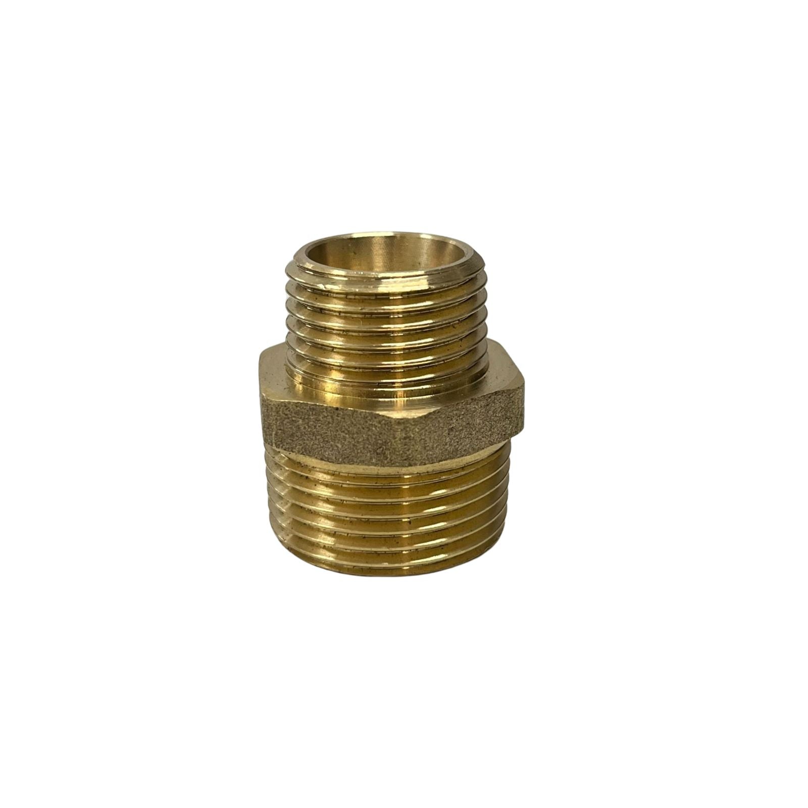 3/4" x 1/2" Brass Hex Union Joiner