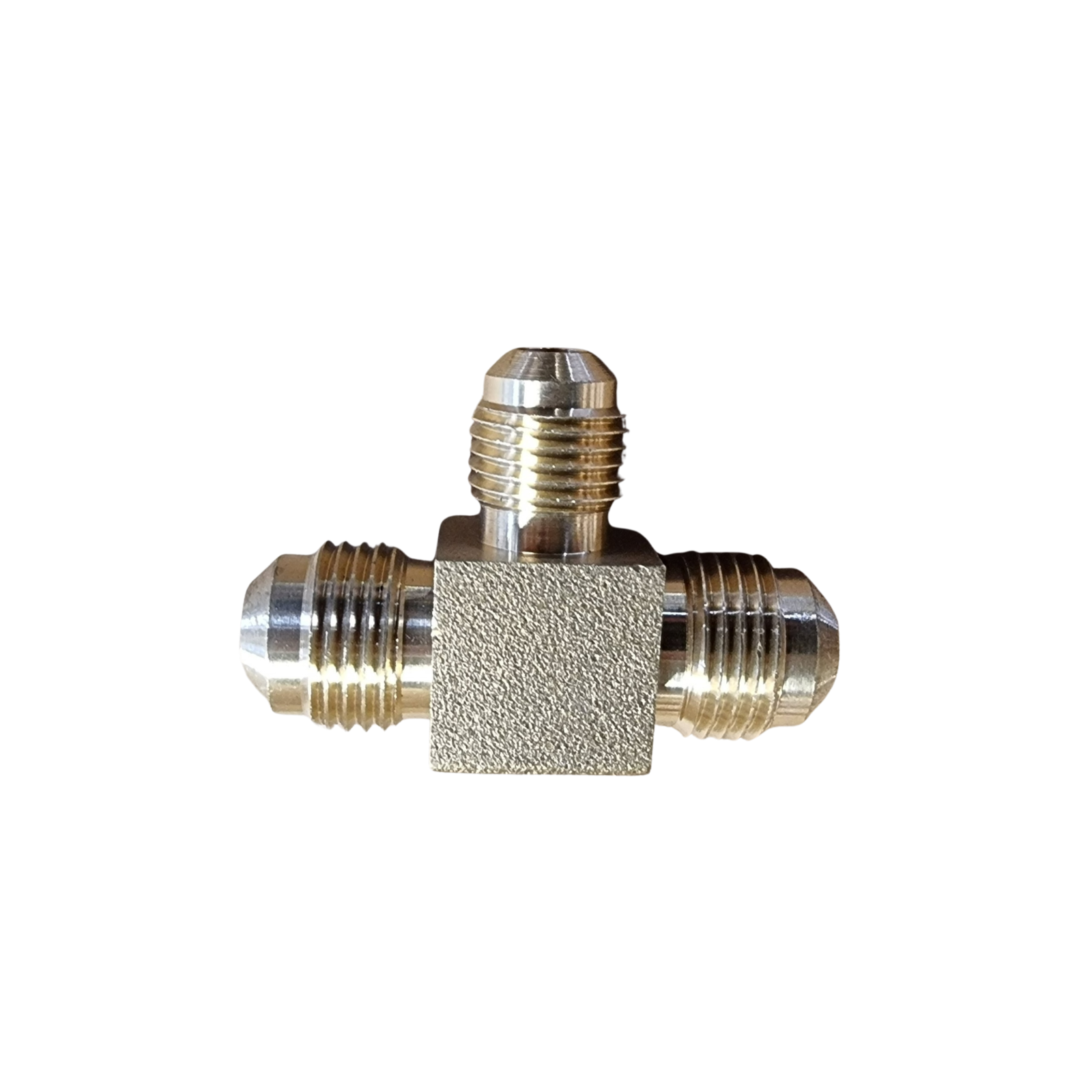 3/8" x 5/16" x 3/8" Brass Compression Tee