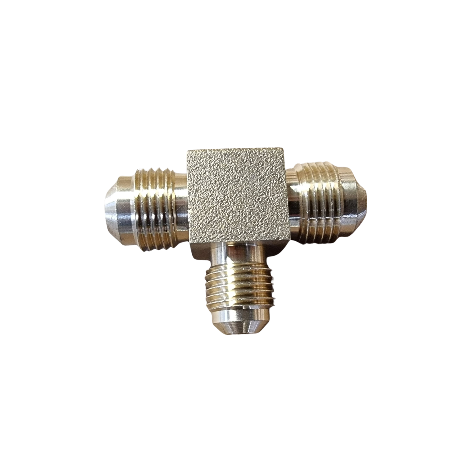 3/8" x 5/16" x 3/8" Brass Compression Tee