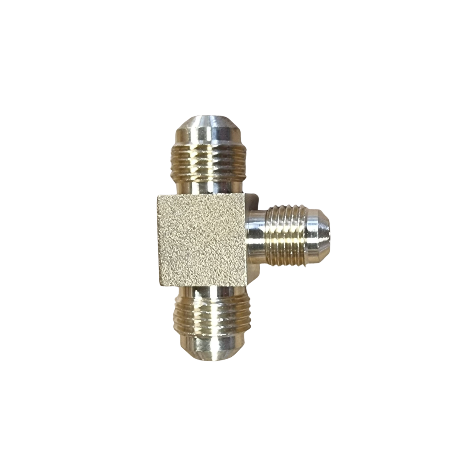 3/8" x 5/16" x 3/8" Brass Compression Tee