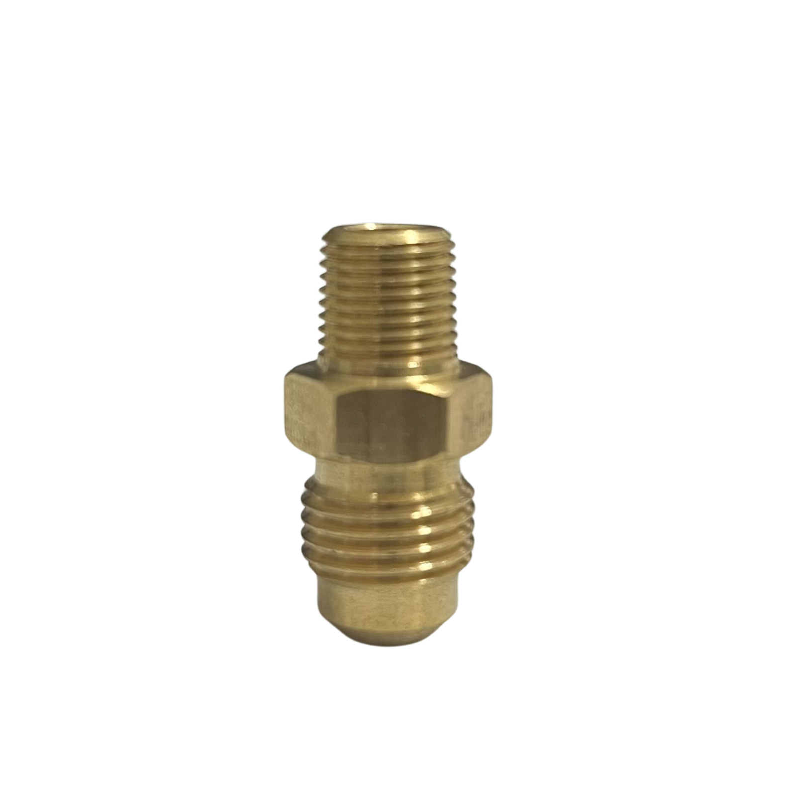 5/16" Flare x 1/8" BSPT Joiner – Brass Fridge Gas Union for Caravan, RV & LPG Systems