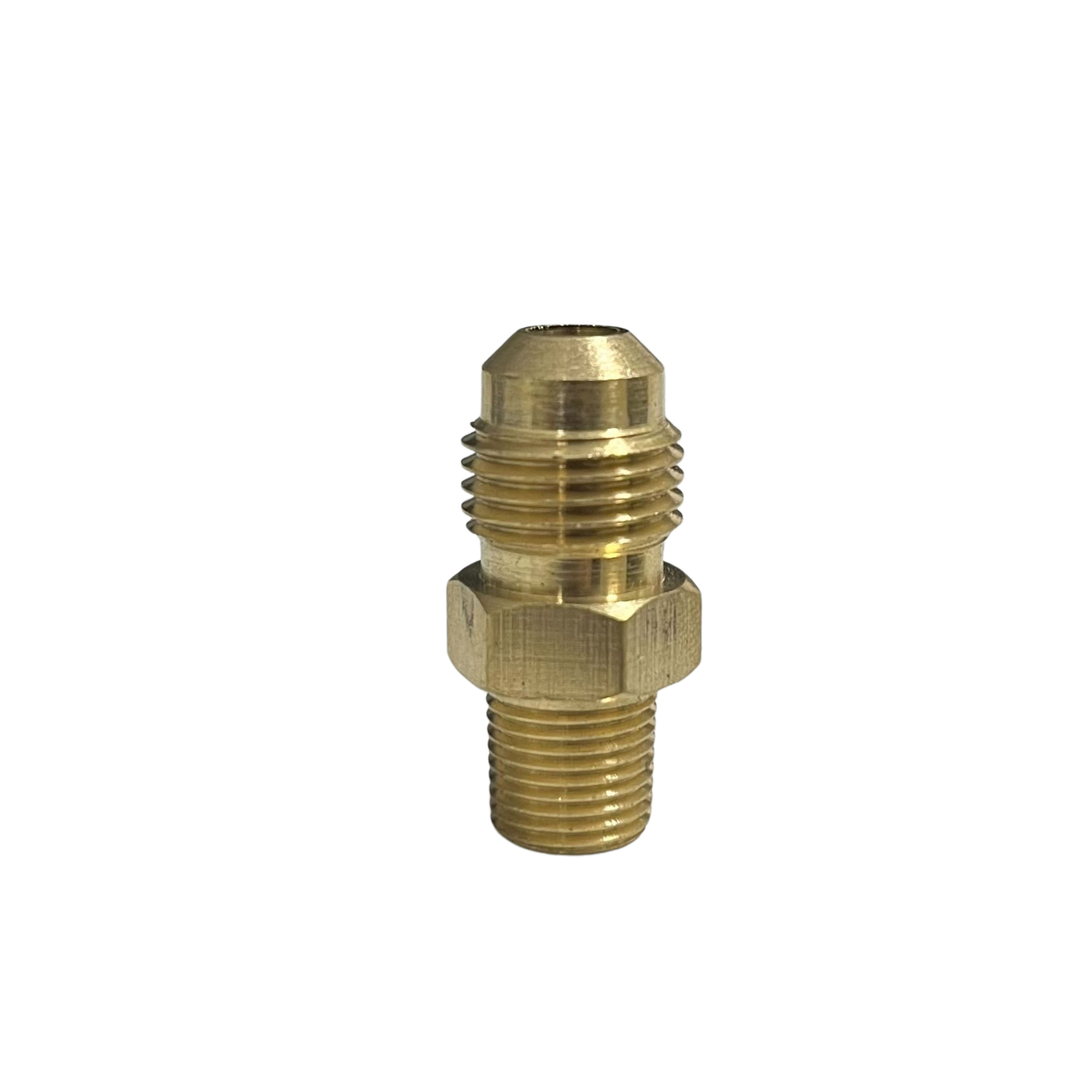 5/16" Flare x 1/8" BSPT Joiner – Brass Fridge Gas Union for Caravan, RV & LPG Systems