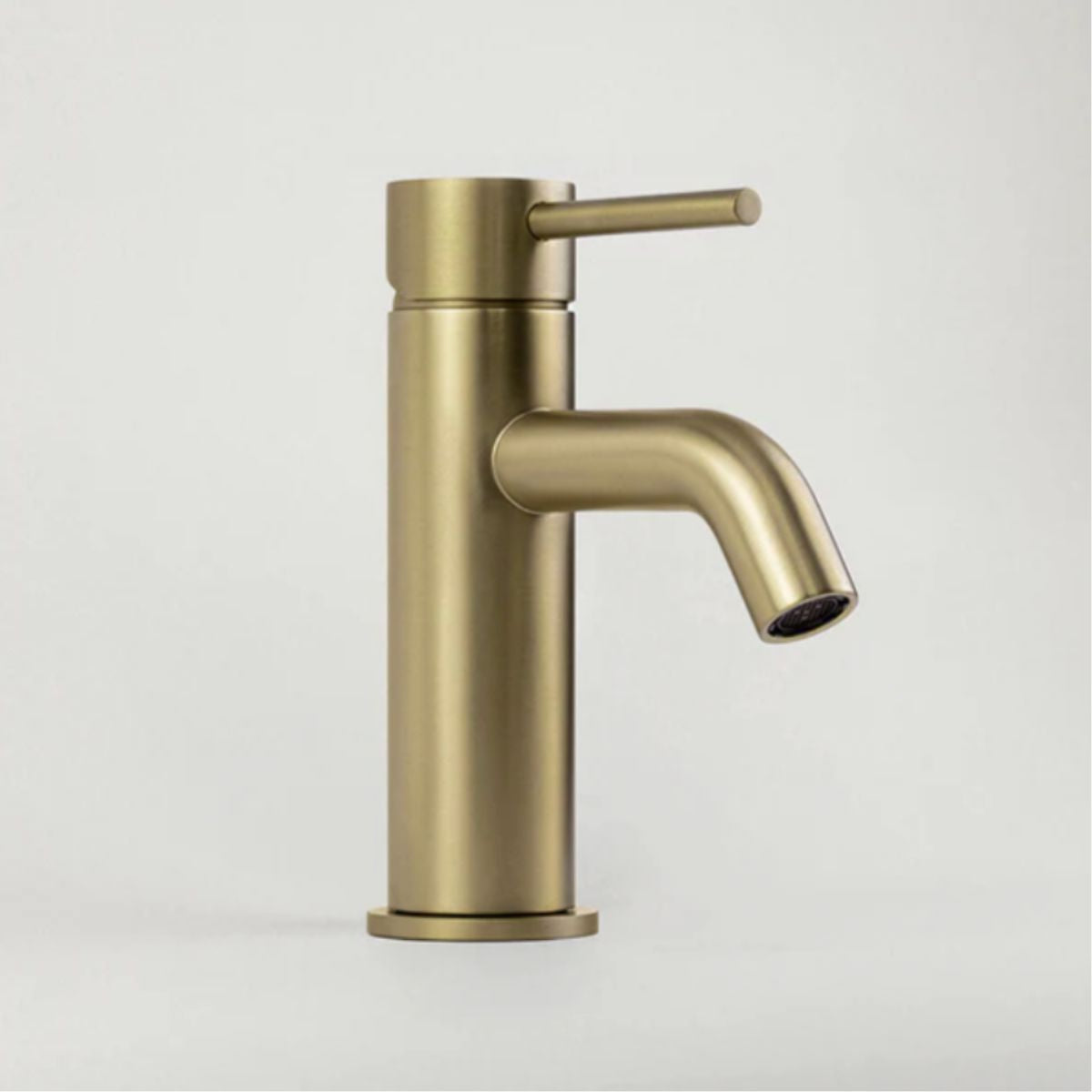 Short Basin Mixer - Brushed Gold