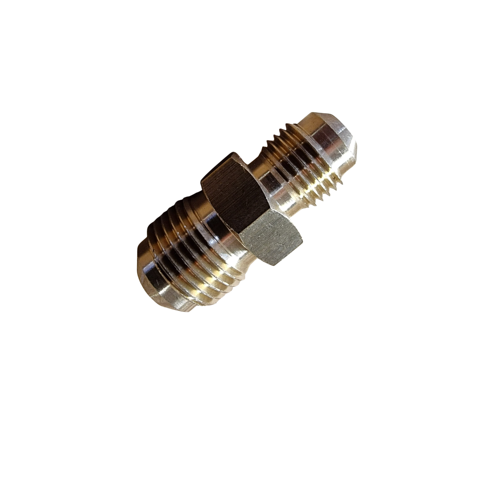 3/8" x 5/16" Brass Compression Joiner – Gas & Plumbing Pipe Reducer Fitting for Caravan, RV & Copper Systems