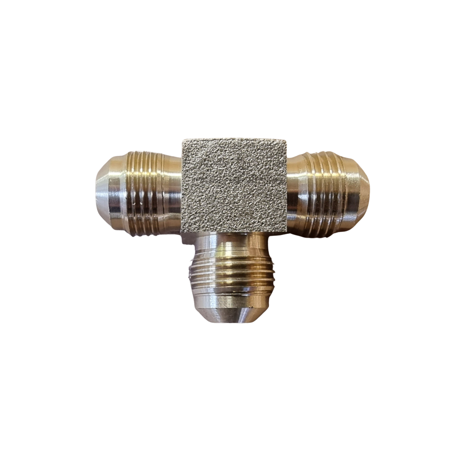 3/8" x 3/8" x 3/8" Brass Compression Tee – LPG Gas & Copper Pipe Fitting for Caravan, RV & Plumbing Systems
