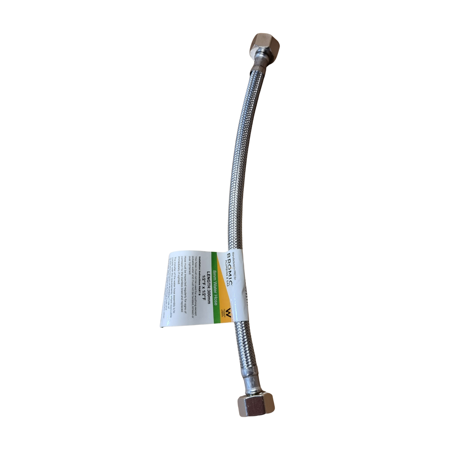 Flexi Hose Water 1/2" 300mm