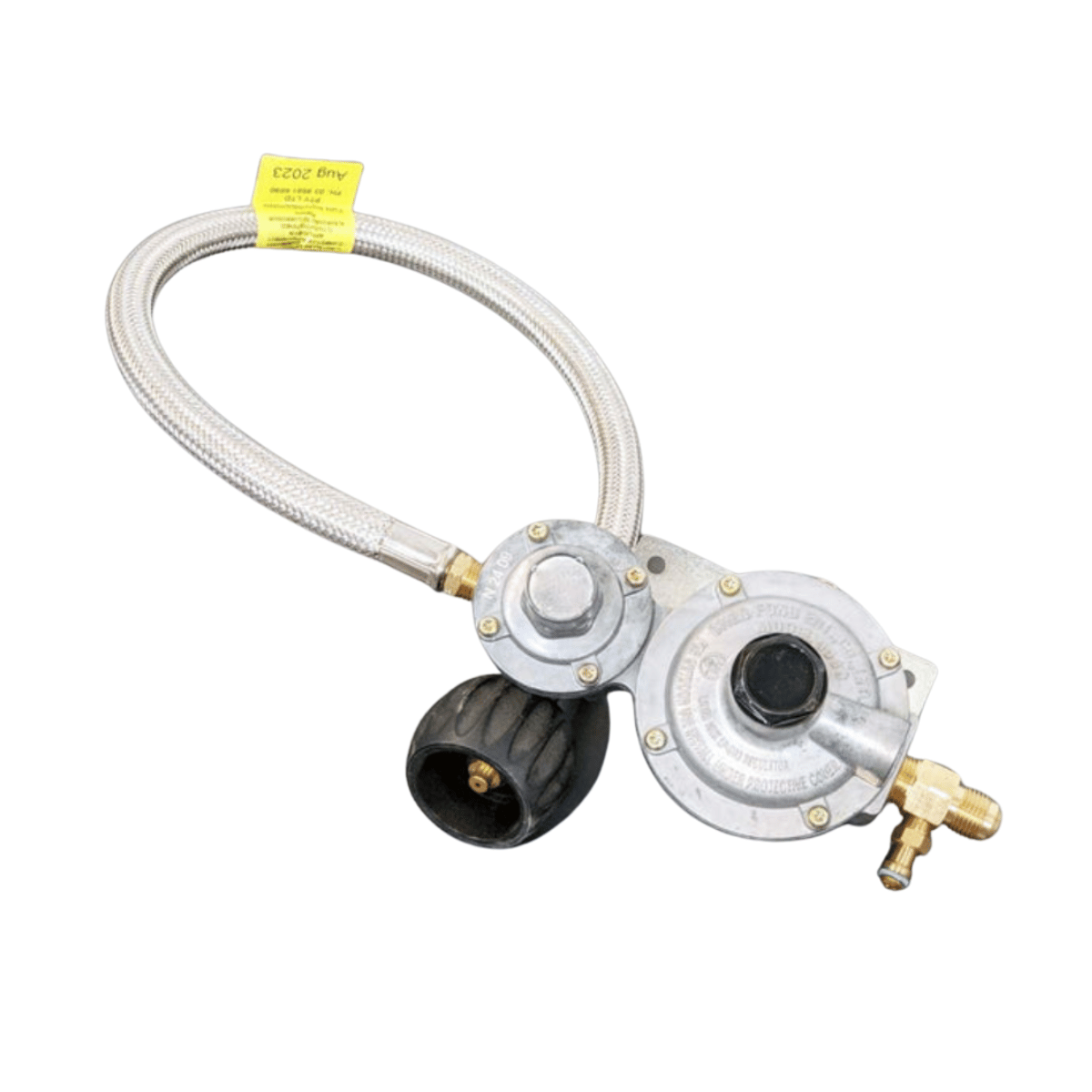 Single Gas Regulator 600mm Assembly