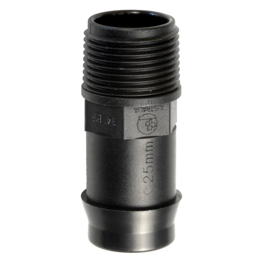 Director 25mm Barb x 20mm (3/4") Male BSP