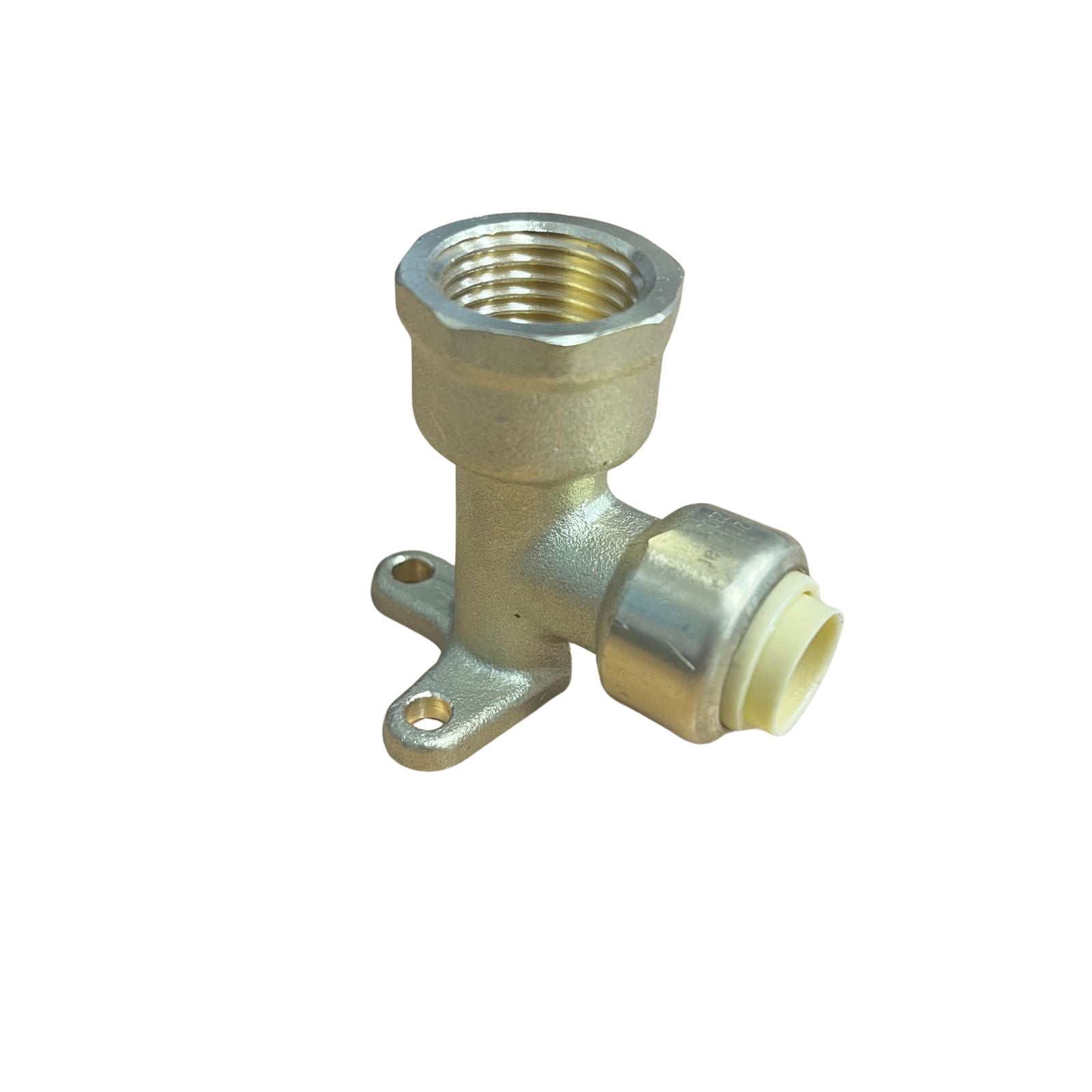 Brass Pushfit 12mm Lugged Elbow