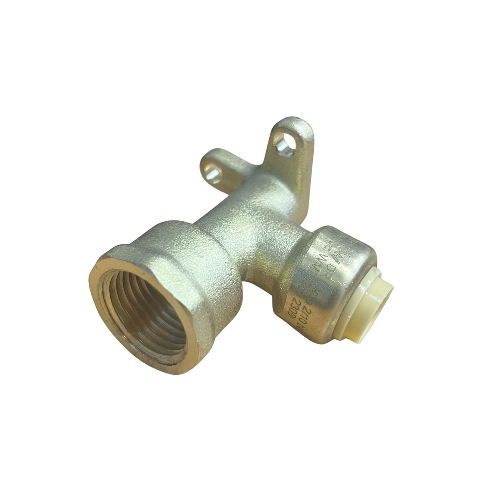 Brass Pushfit 12mm Lugged Elbow