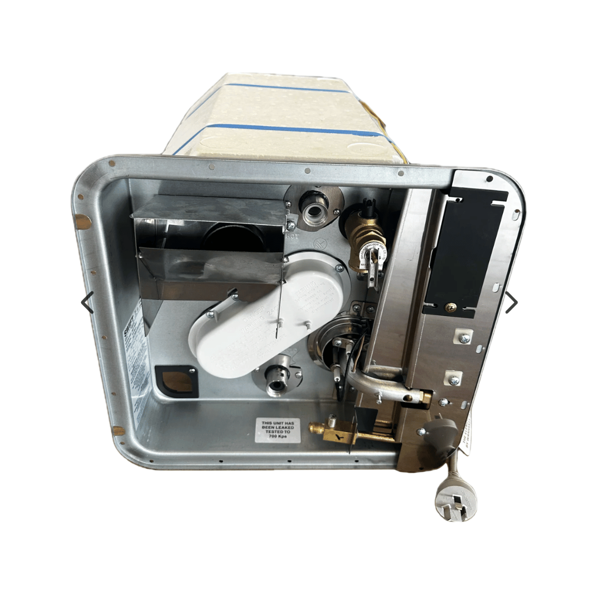 Swift Hot Water System Gas+Electric 28L - Black