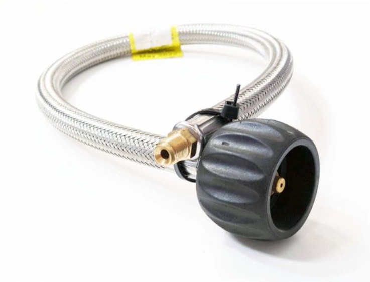 Flexible Gas Pigtail for Dual Gas Regulator 600mm 5/16"