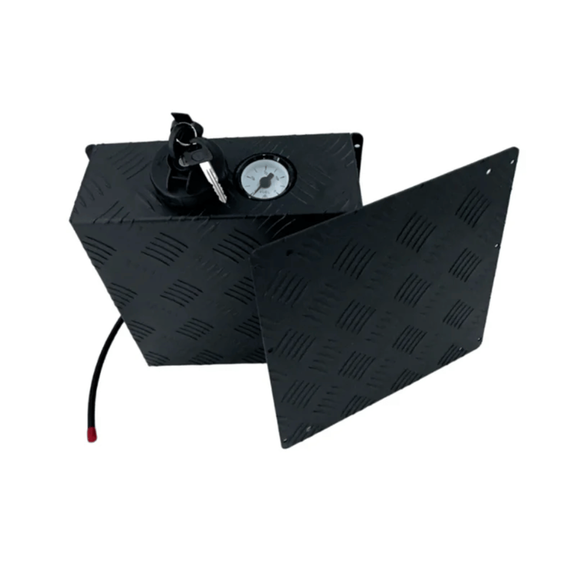 AU Focus Diesel Heater Fuel Tank Cover Black Checker Plate 5L
