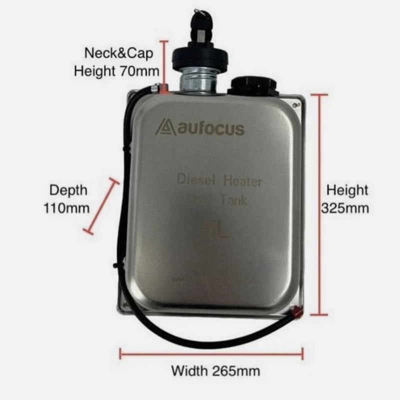 Au Focus 2Kw Bluetooth Diesel Heater Kit with Stainless Steel Tank