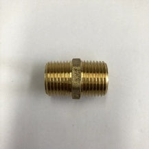 1/2" x 1/2" Hex Nipple/Union Brass