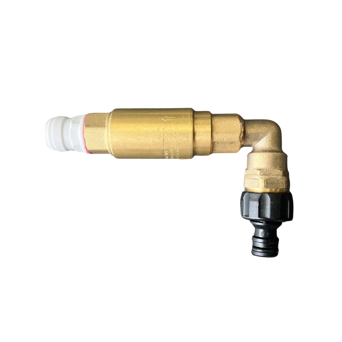 Mains Inlet Pressure Limiting Valve Elbow - Assembly