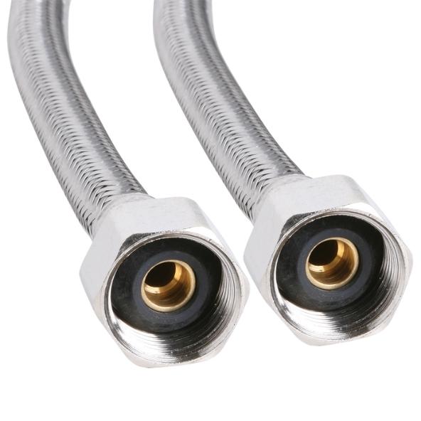 8MM PEX PRO STAINLESS STEEL WATER HOSE 1/2″ F X 1/2″ F (1000MM)