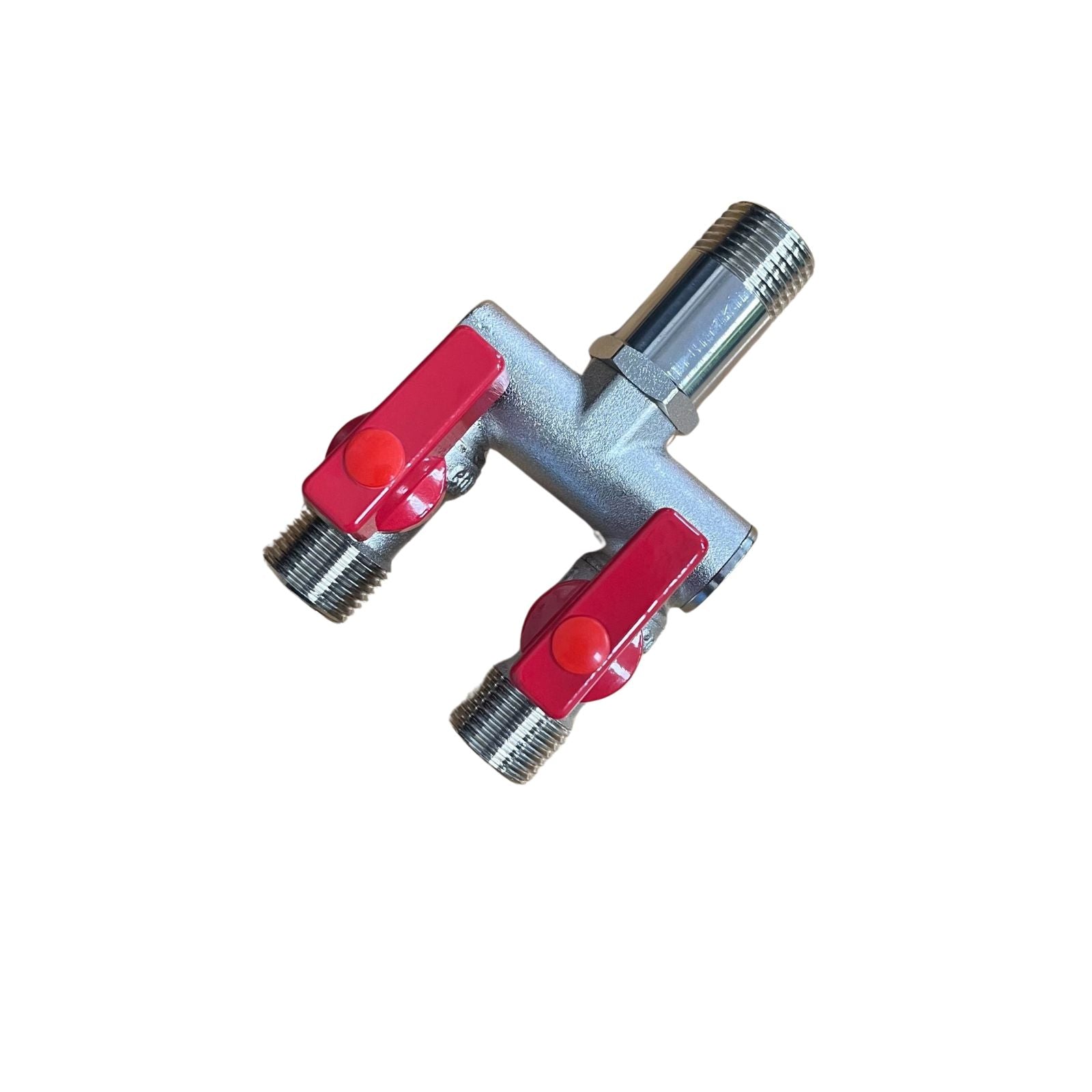 Manifold Two Way Brass Diverter 1/2" Male