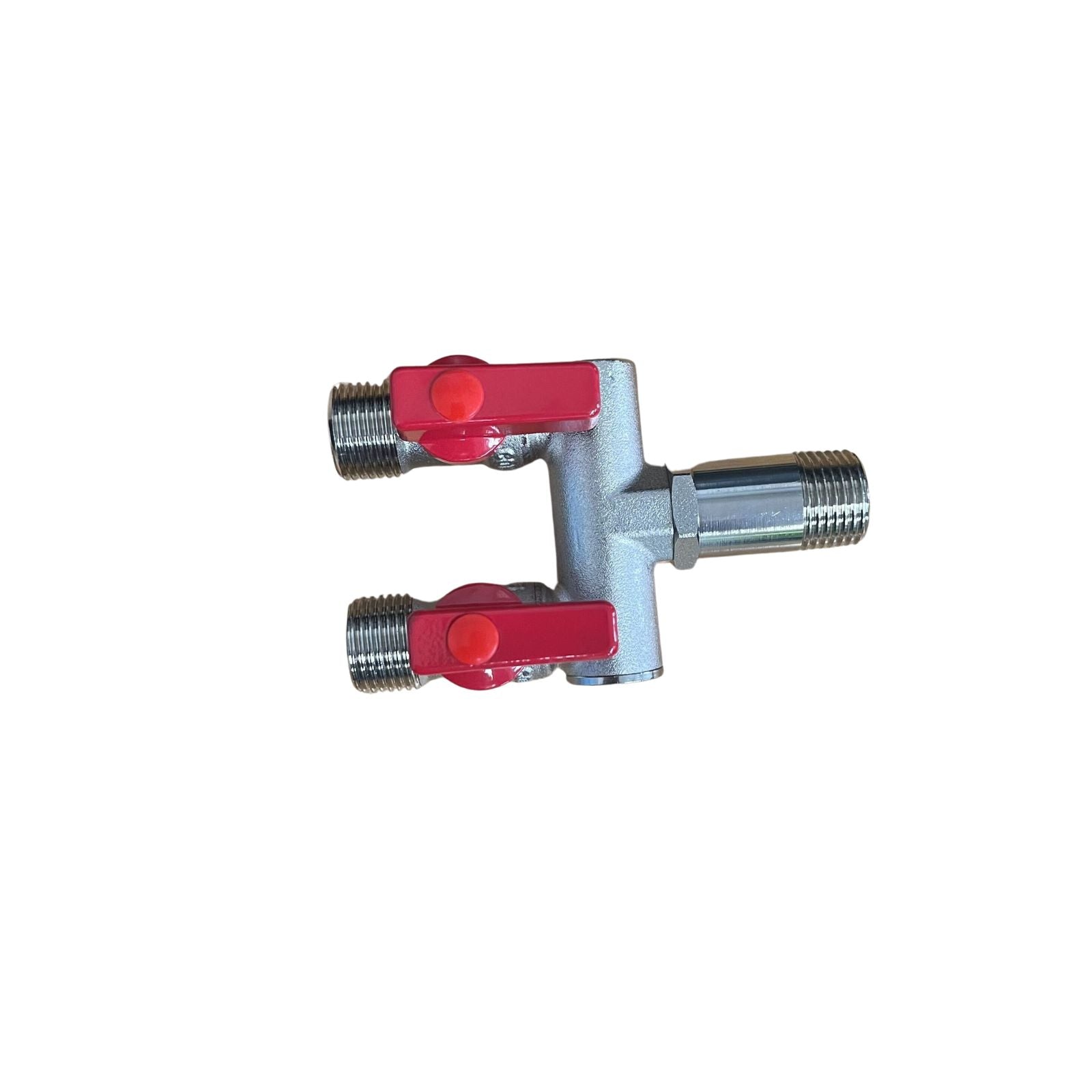 Manifold Two Way Brass Diverter 1/2" Male