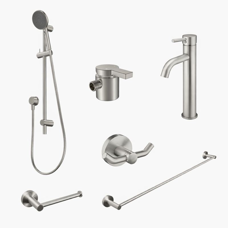 Tapware Combo Package - Brushed Nickel