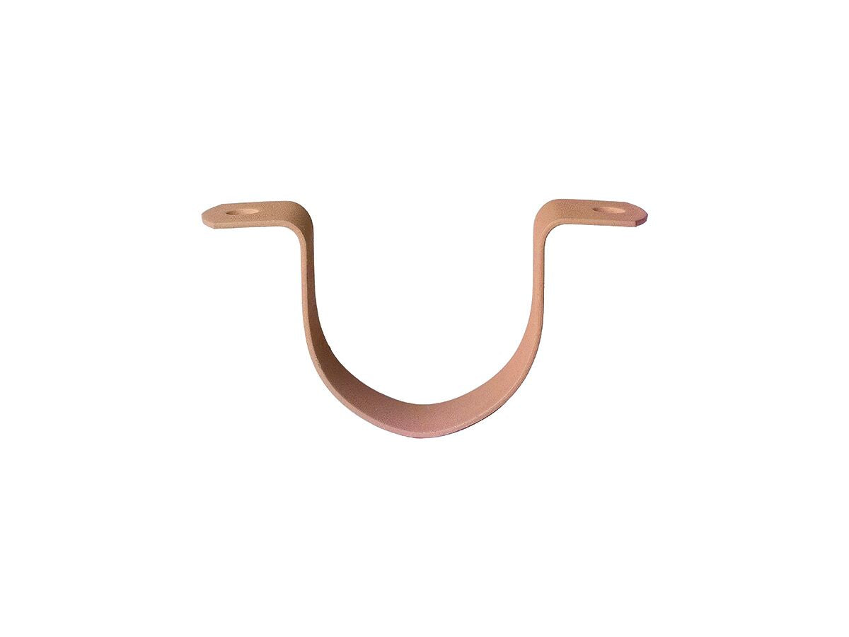 25mm Copper Saddle Nylon Coated Pipe Clip – Durable Plumbing Pipe & Copper Tube Support Bracket