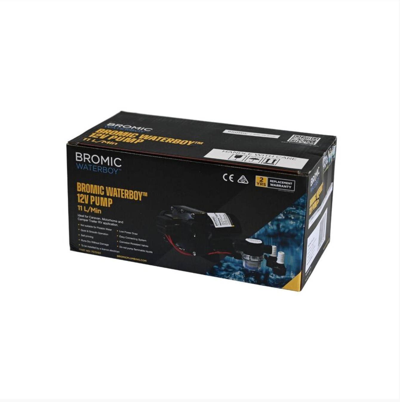 Bromic Waterboy 12v Caravan Pump 11LPM