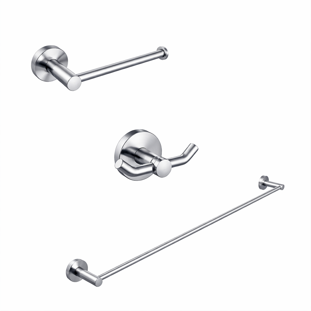 Chrome Bathroom Hardware Set