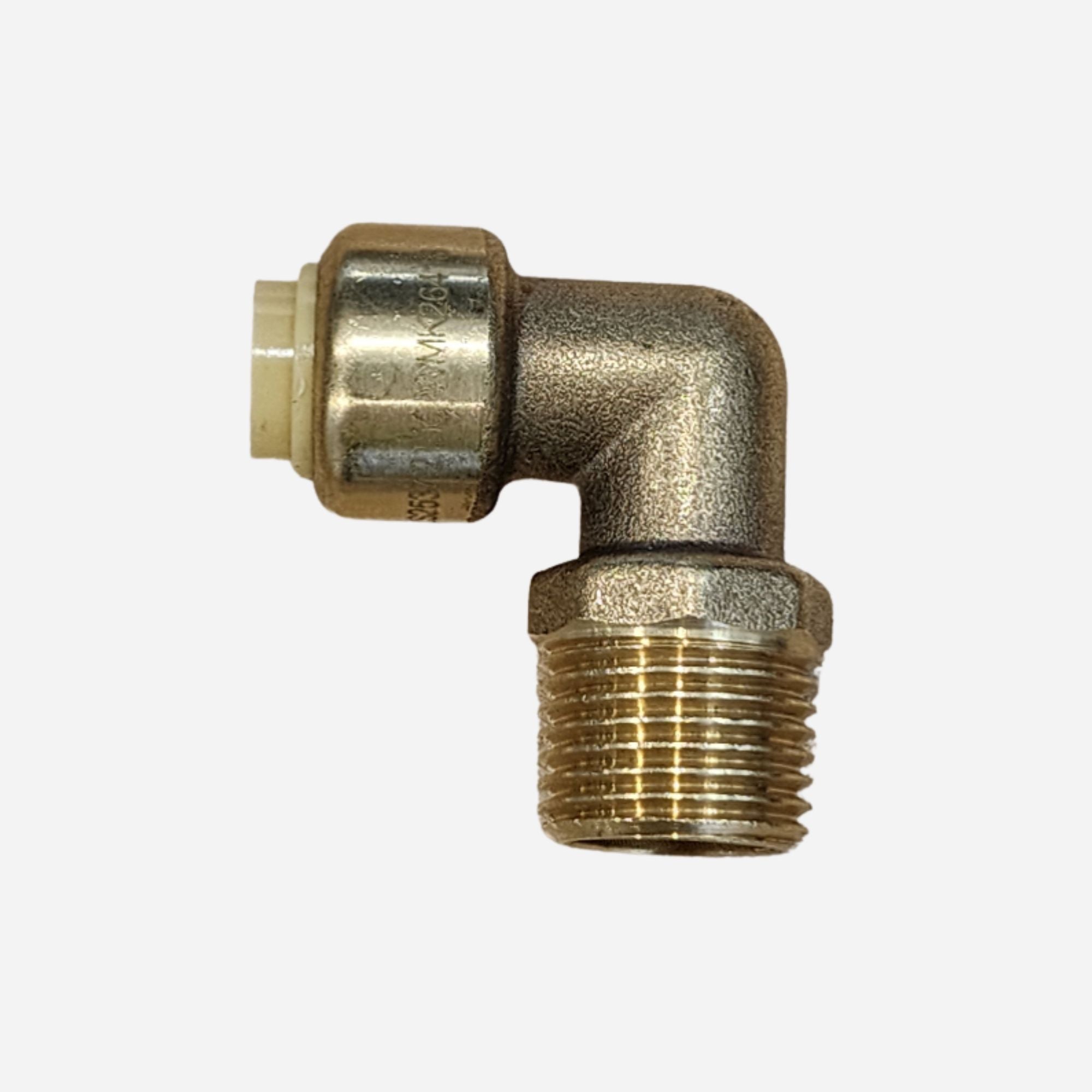 Brass Pushfit 12mm Male Elbow (WM)