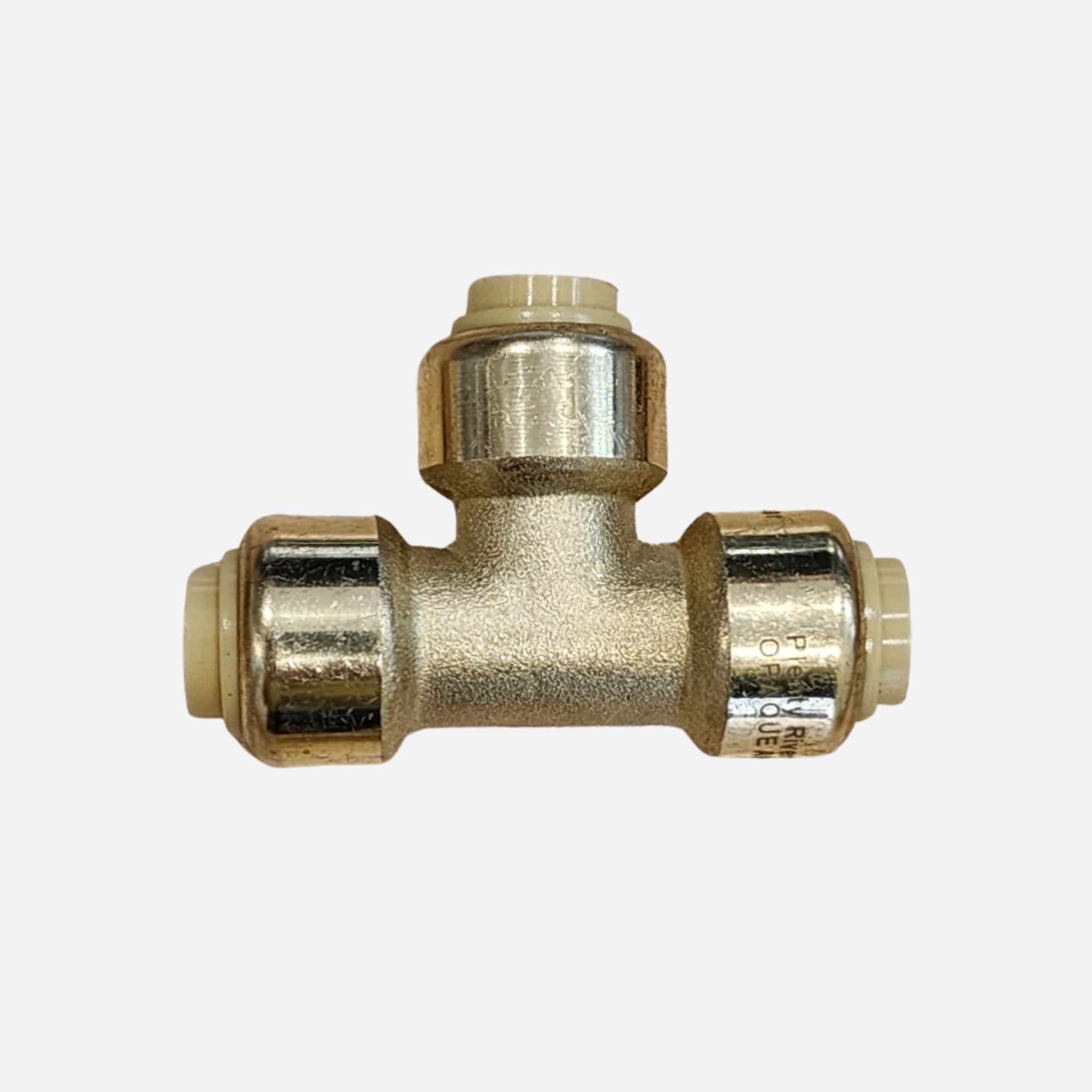 Brass Pushfit 12mm Tee (WM)