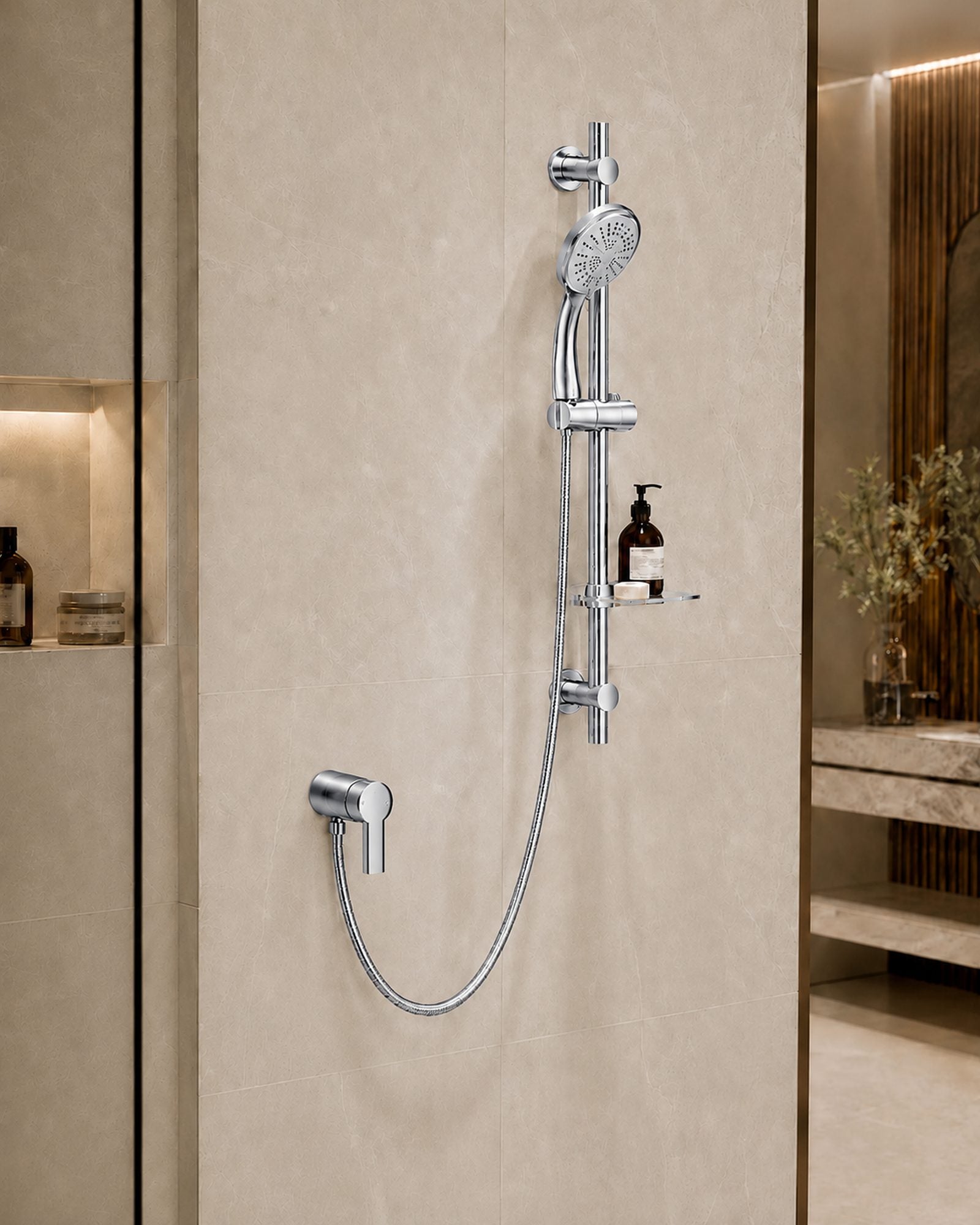 Shower Mixer - Chrome