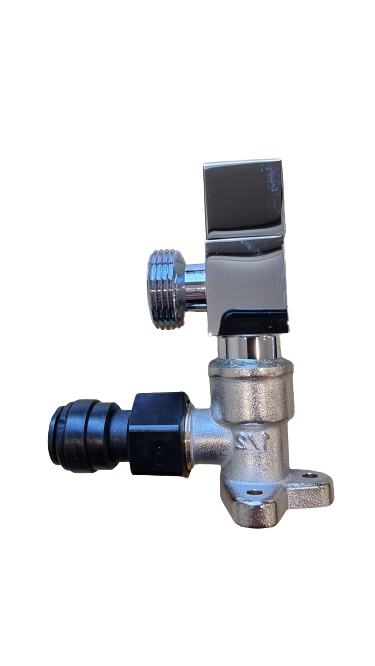 Chrome Plated Washing Machine Tap Assembly
