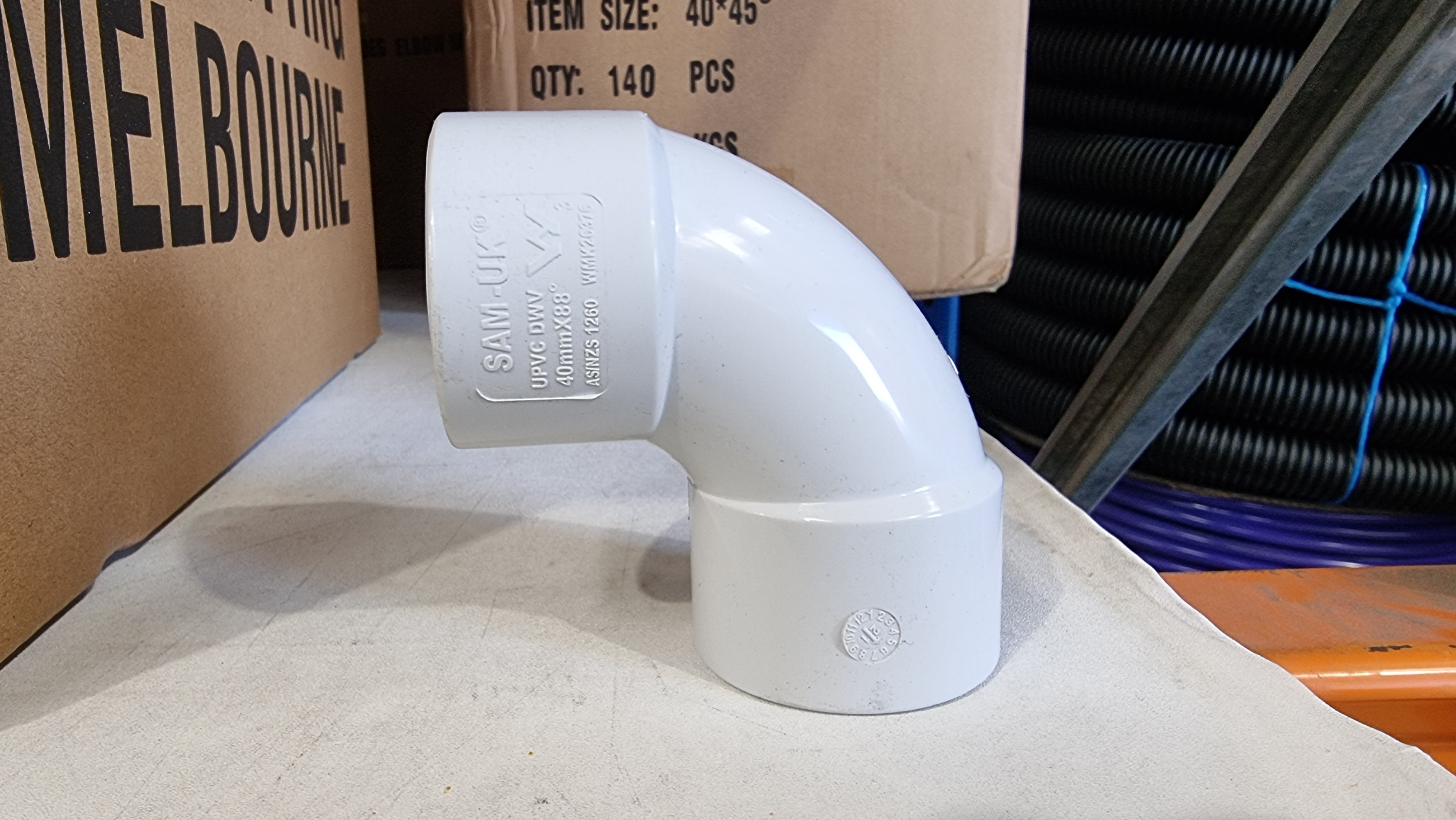 PVC Bend 90⁰  F/F 40mm