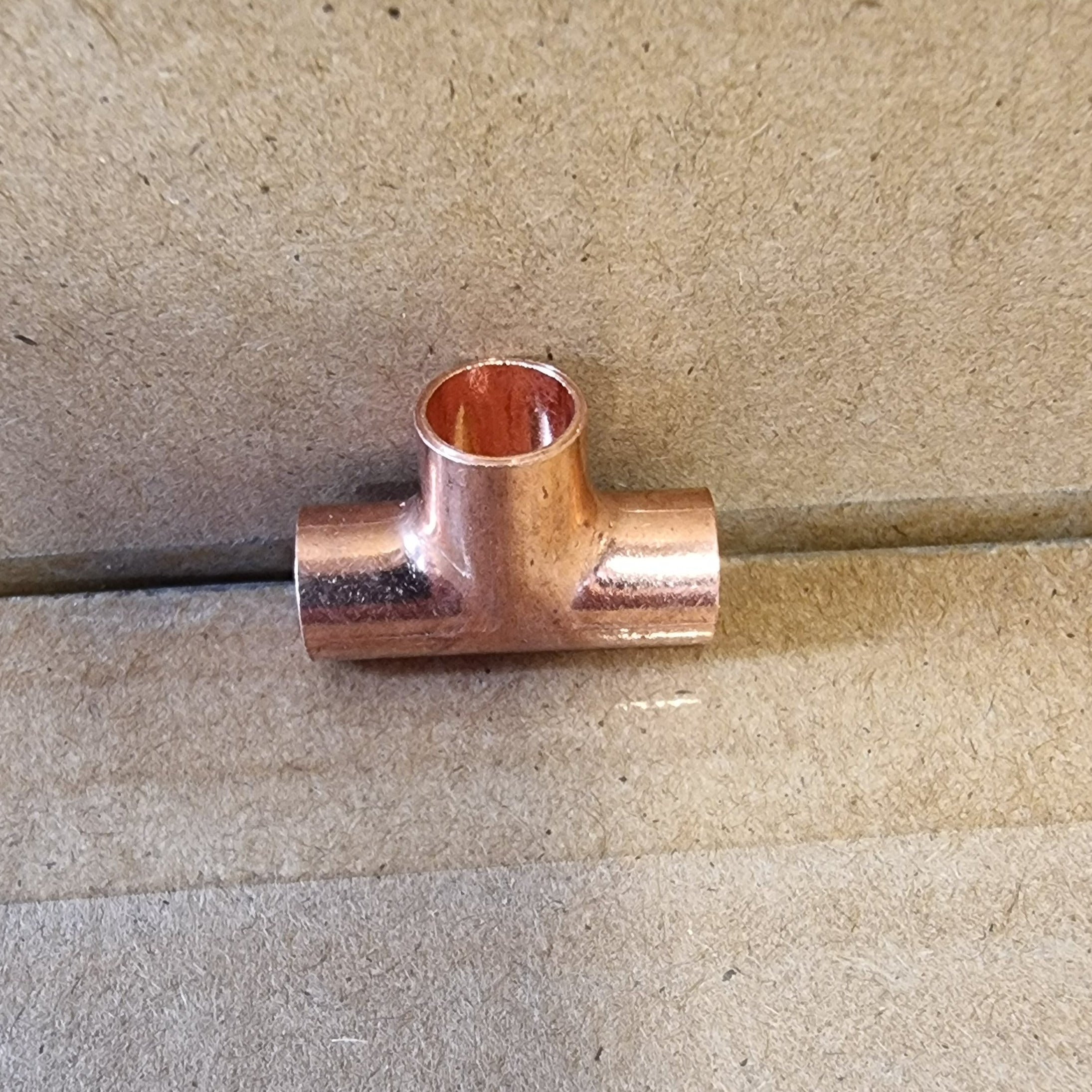 5/16" x 5/16" x 5/16" Copper Tee