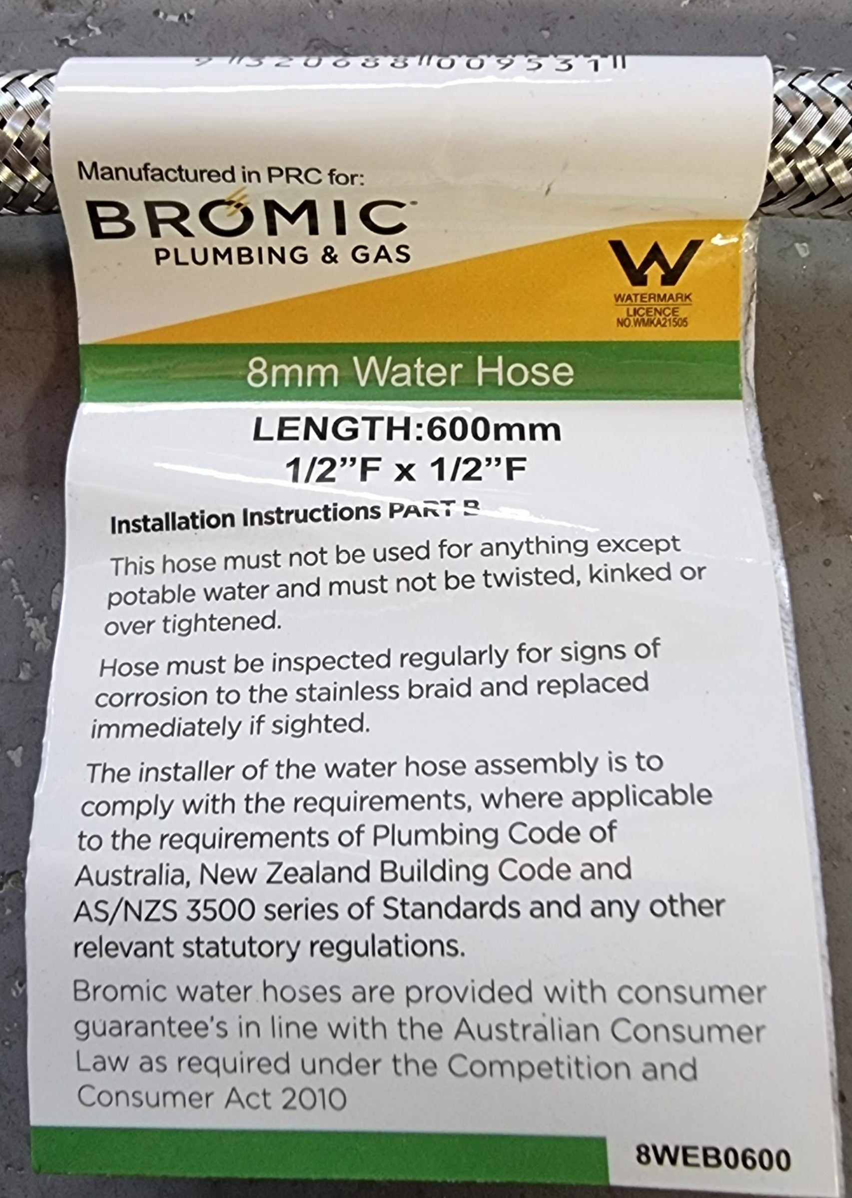 600mm Flexi Water Hose | Plenty River