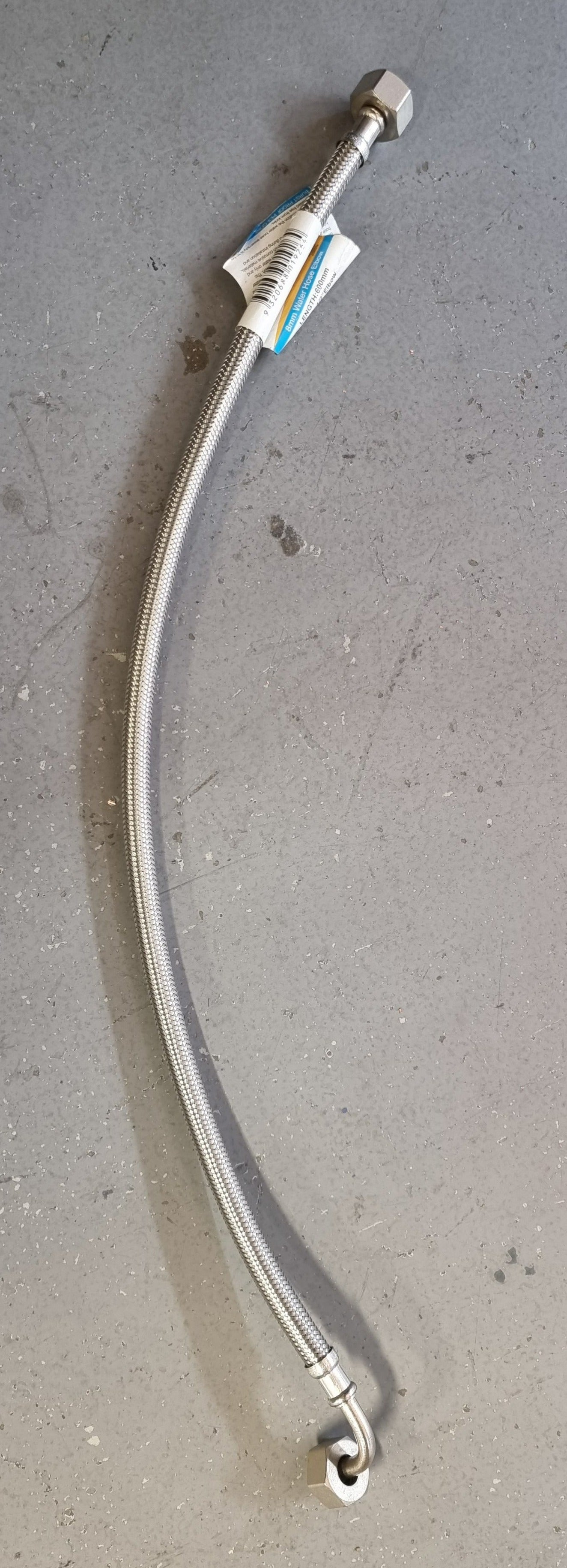 Flexi Hose Water 600mm Elbow