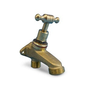 1/2" Brass Lugged Bib Tap - BRASS A FRAME TAP