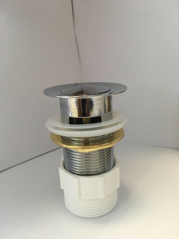 Chrome Pop-Up Waste 40mm WITH Overflow