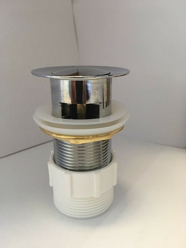 Chrome Pop-Up Waste 40mm WITH Overflow
