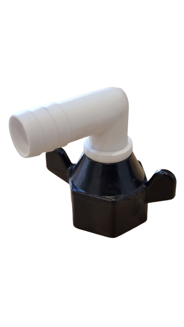 13mm Pump Elbow with Barb | Plenty River