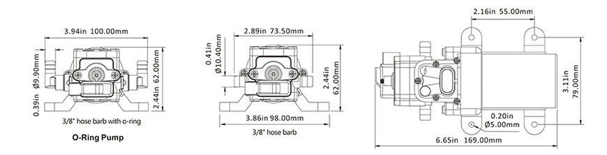 Seaflo Small Pump 3.7LPM