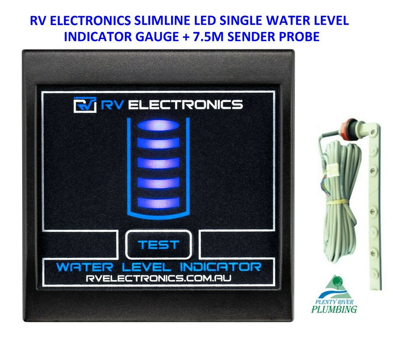 LED Gauge Single Tank Water Level Indicator (BUNDLE)