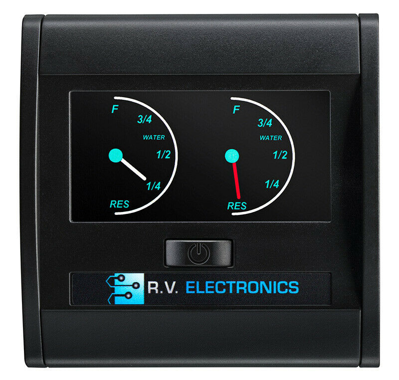 LCD Gauge Double Tank Water Level Indicator