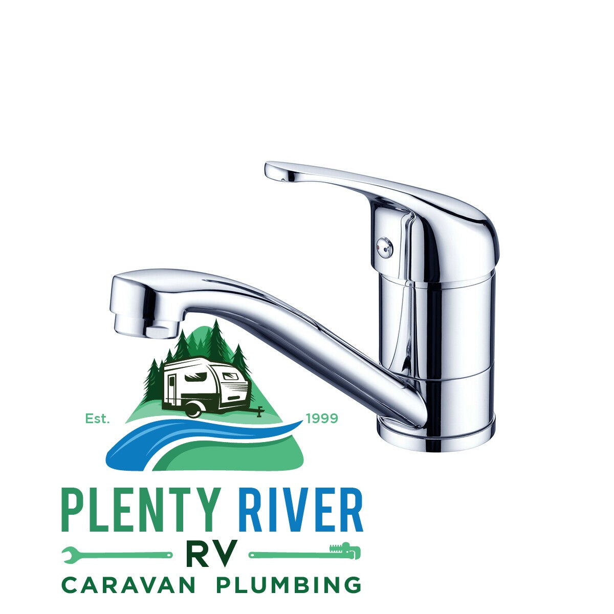 Chrome Basin Mixer - 150mm | Plenty River